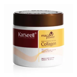 ماسک مو کلاژن کارسل حاوی روغن آرگان و ماکا – ۵۰۰ میلی‌لیتر Karseell Collagen Hair Treatment