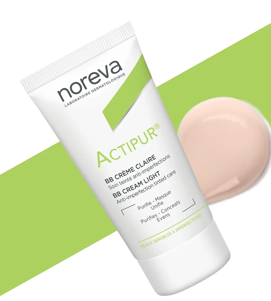 کرم ضدجوش رنگی نوروا اکتی‌پور رنگ روشن Noreva Actipur Anti-Imperfections Tinted Cream Light