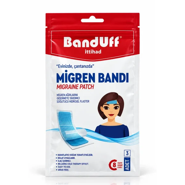 چسب میگرن بندوف